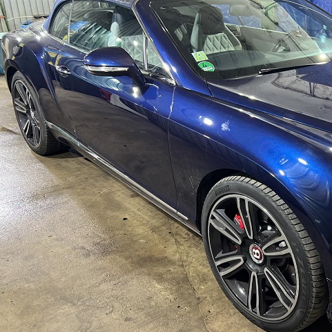 полировка и удаление вмятин без покраски Bentley